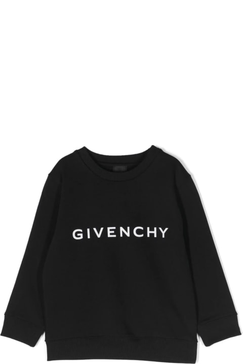 Topwear for Boys Givenchy Givenchy Kids Sweaters Black