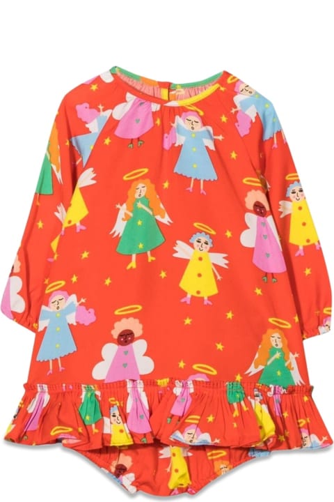 Stella McCartney Kids Kids Stella McCartney Kids M/l Dress With Little Angels Coulottes