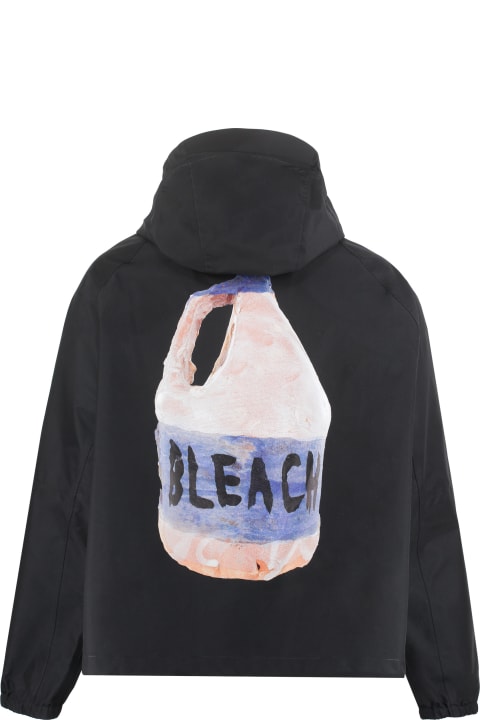 Givenchy Clothing for Men Givenchy Hooded Windbreaker
