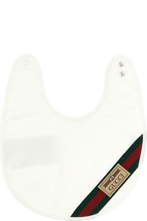 Accessories & Gifts for Baby Boys Gucci Web Tape Bib