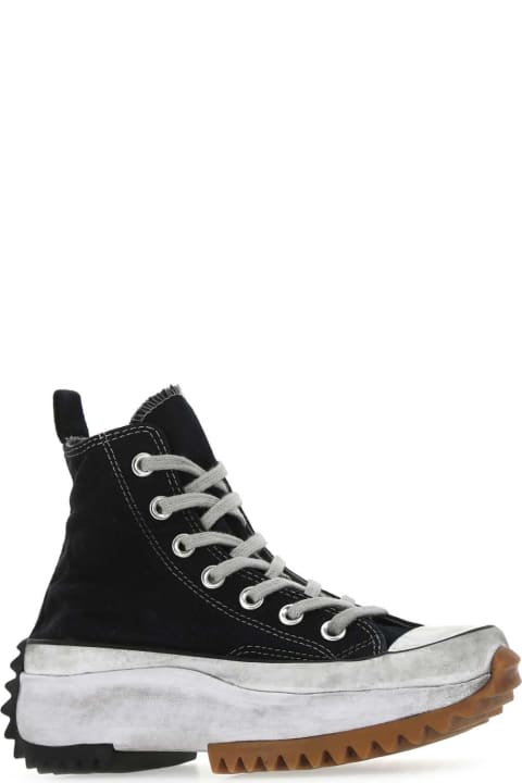 Converse Sneakers for Women Converse Black Canvas Run Star Hike Sneakers