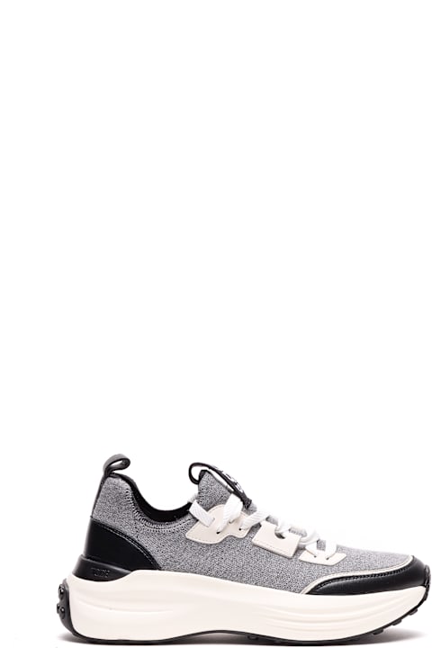 Homeware Tod's Fabric And Leather Sneakers