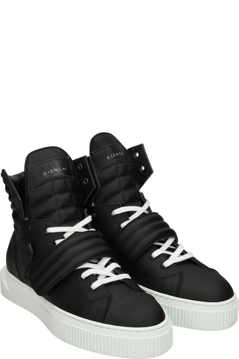Hypnos Sneakers In Black Rubber/plasic