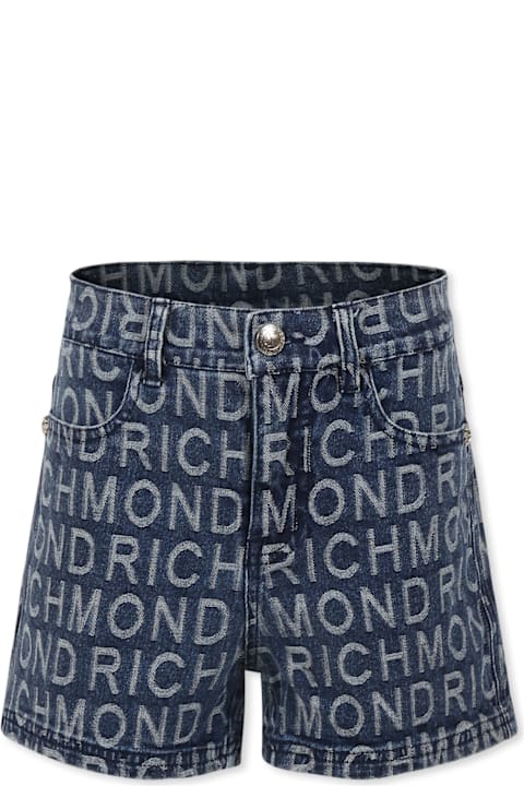 Richmond for Men Richmond Denim Shorts For Girl With Logo