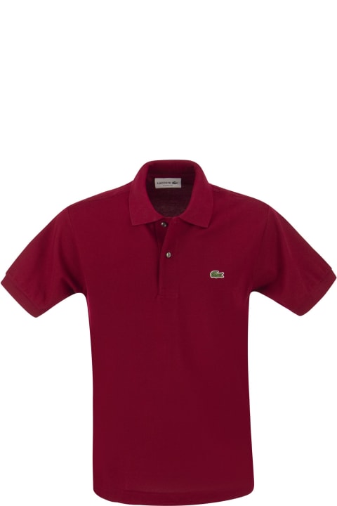 メンズ Lacosteのトップス Lacoste Classic Fit Cotton Pique Polo Shirt