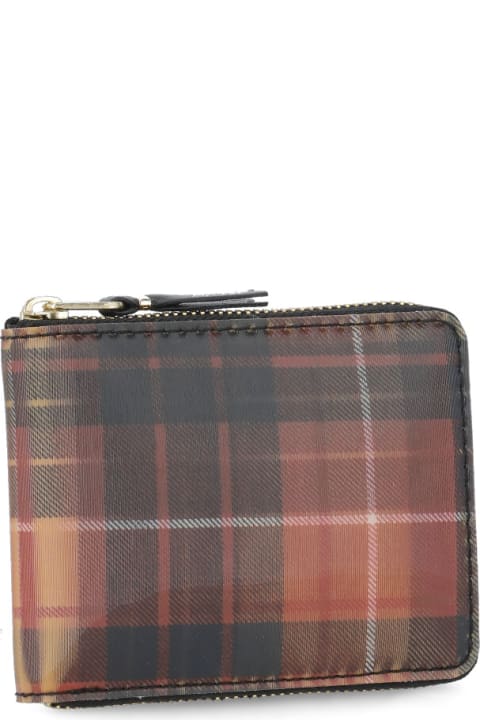 Fashion for Women Comme des Garçons Wallet Wallet With A Tartan Pattern