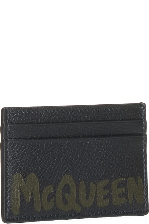 Wallets for Men Alexander McQueen Card Holder