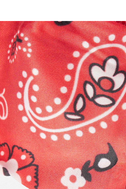 Homeware MC2 Saint Barth Woman Red Bandanna Hairband