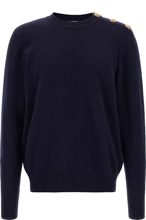 Homeware Balmain 'leone Catena' Button Sweater