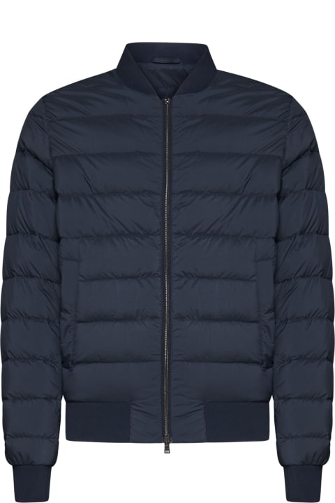 Herno Clothing for Men Herno Laviatore Quilted Down Jacket
