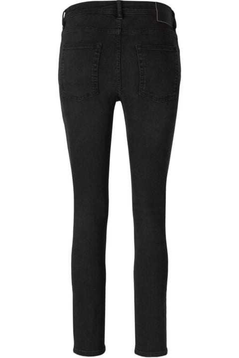 Acne Studios Jeans for Women Acne Studios Fade Effect Mid-rise Skinny Jeans