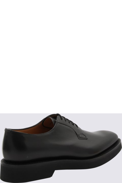 Church's for Men Church's Black Leather Shannon Lace Up Shoes