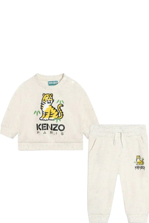 Bodysuits & Sets for Baby Boys Kenzo Cotton Overall