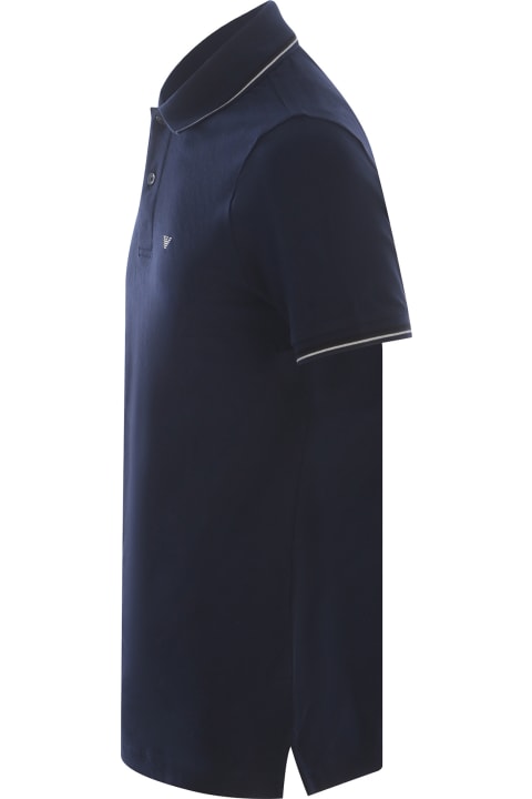 Topwear for Men Emporio Armani Polo Shirt Emporio Armani Made Of Stretch Piquet