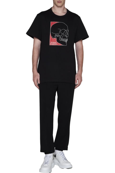 メンズ Alexander McQueenのトップス Alexander McQueen Skull Print T-shirt