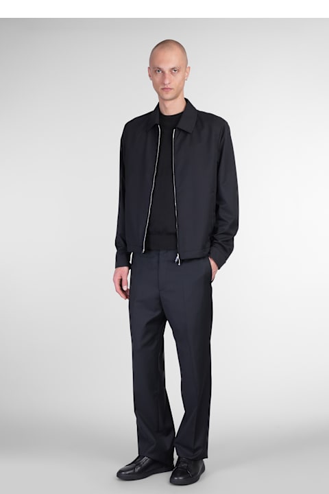 Zegna معاطف وجواكت لـ القسم الرجالي Zegna Casual Jacket In Black Polyester