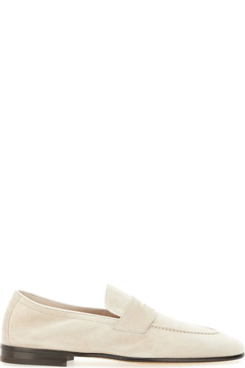 Brunello Cucinelli Loafers & Boat Shoes for Men Brunello Cucinelli Soft Suede Penny Loafer