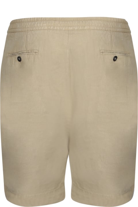 Officine Générale Clothing for Men Officine Générale Phil Beige Bermuda Shorts