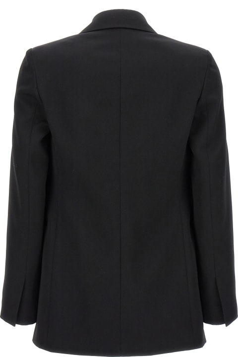 Coats & Jackets for Women Lanvin Double Breast Jewel Buttons Blazer Jacket