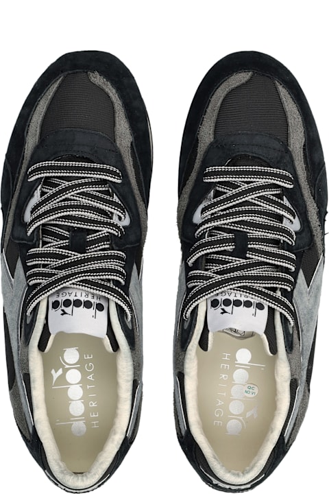 Diadora for Kids Diadora Diadora Heritage Equipe Revenge Used Sneakers In Suede With Vintage Effect