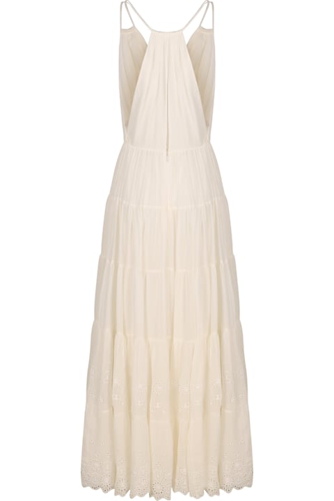 Celine for Kids Celine Cotton And Silk Crépon Maxi-dress