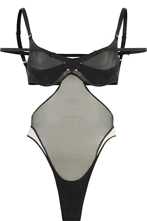 Mugler Underwear & Nightwear for Women Mugler Nylon Bodysuit