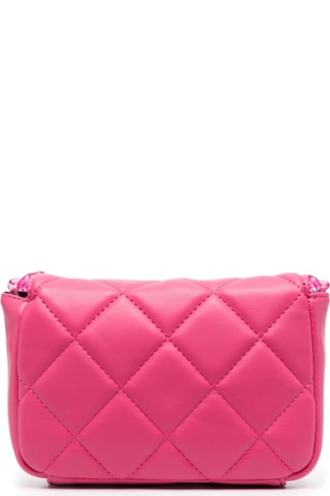 Shoulder Bag With Logo Plaque