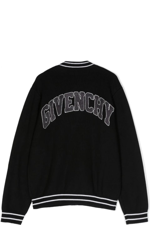 Givenchy Sale for Kids Givenchy Givenchy Kids Sweaters Black