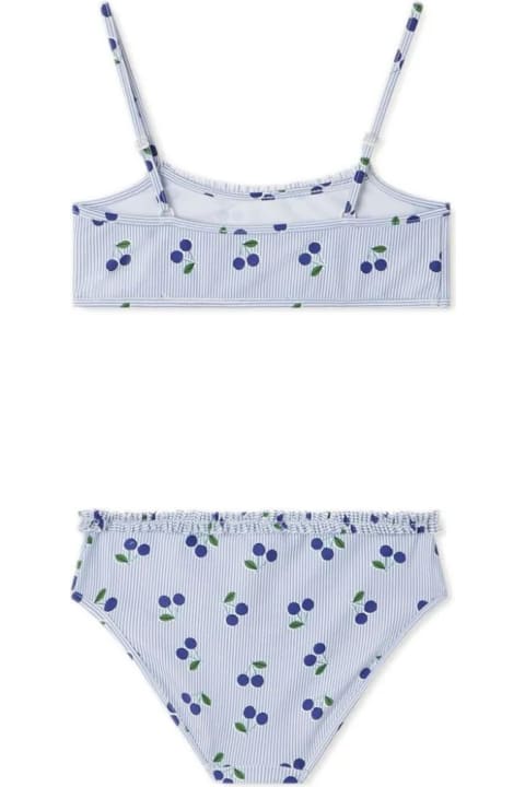 Swimwear for Girls Bonpoint Printed Royal Blue Amari Bikini