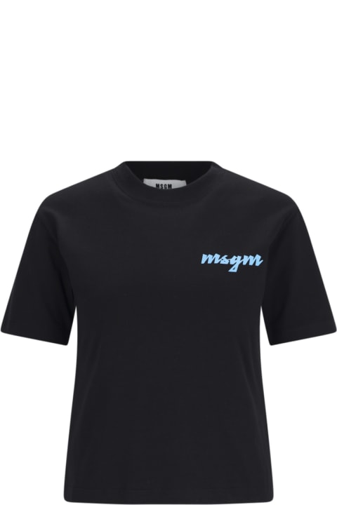 メンズ新着アイテム MSGM Logo T-shirt