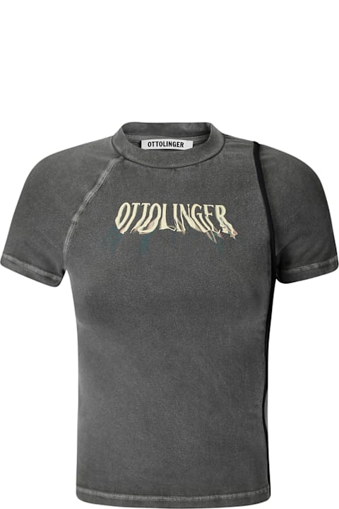 Ottolinger for Women Ottolinger Deconstructed Fitted T-shirt