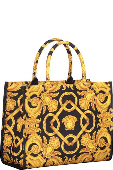 Sale for Women Versace Canvas Tote Bag