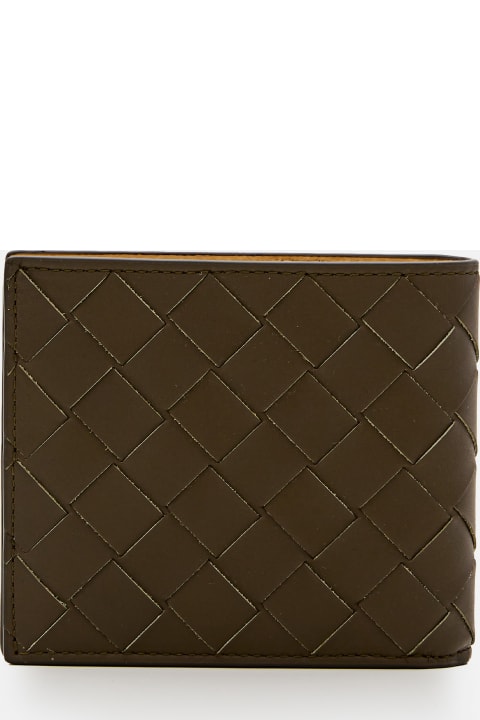 Wallets for Men Bottega Veneta Bi-fold Intreccio Wallet