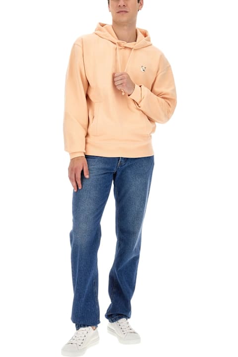 Homeware Maison Kitsuné Sweatshirt With Fox Patch