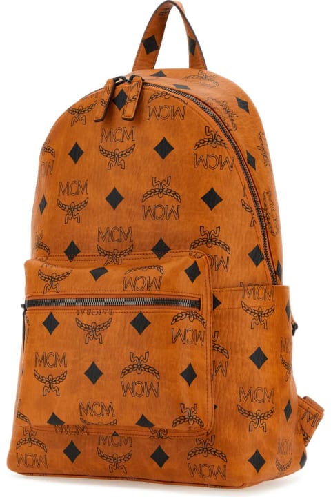 Backpacks for Men MCM Printed Canvas Medium Stark Backpack