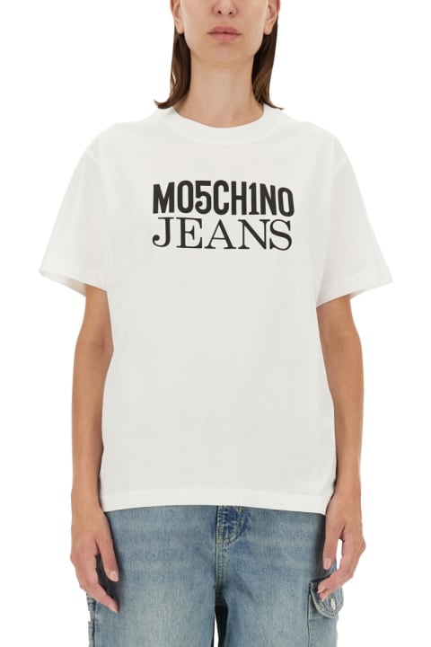 Homeware M05CH1N0 Jeans T-shirt With Logo