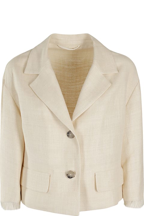 Peserico Coats & Jackets for Women Peserico Lino Viscosa