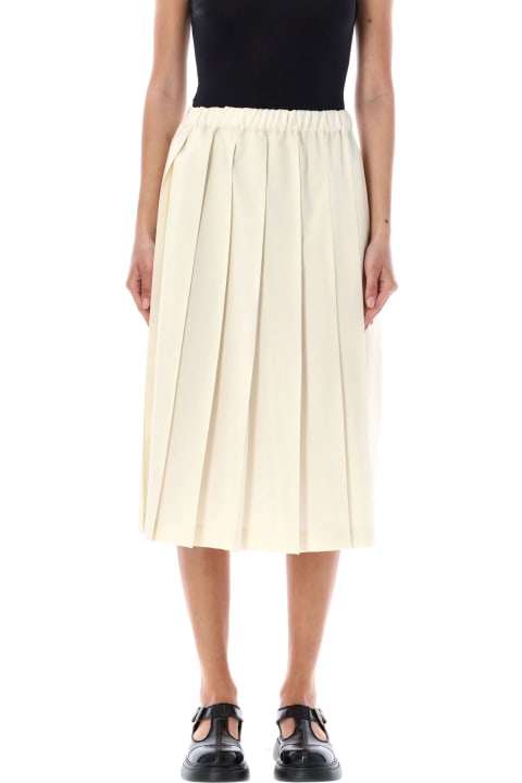 Skirts for Women Comme Des Garçons Girl Pleated Midi Skirt