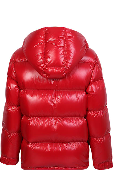 Fashion for Men Moncler Genius Anthenium Red Down Jacket