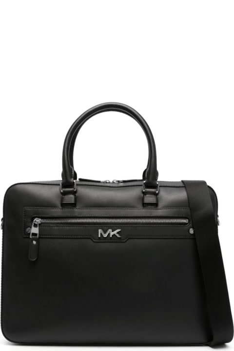 Michael Kors Luggage for Men Michael Kors Large Front Zip Briefcase