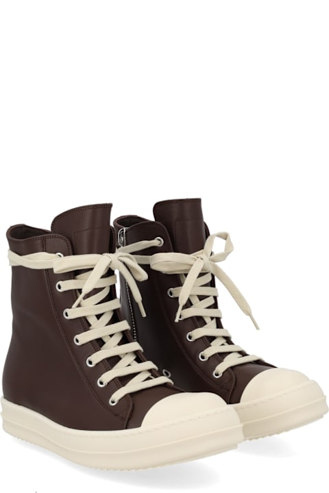 Rick Owens Leather Sneaker