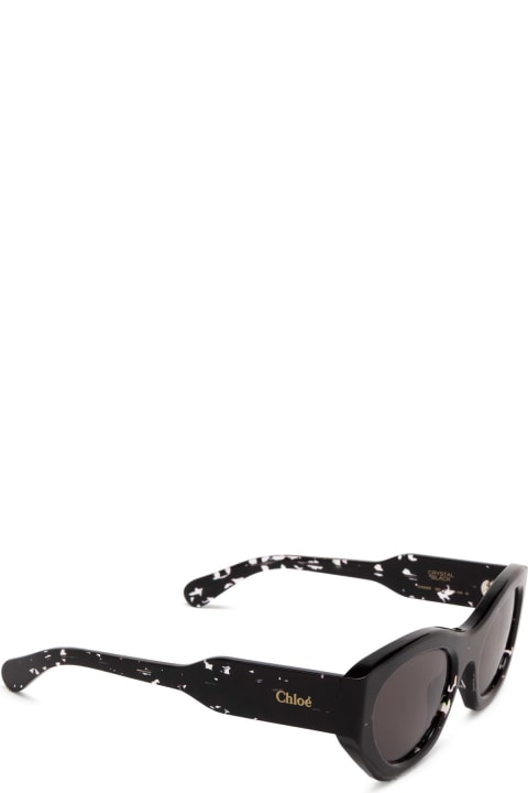 ウィメンズ Chloé Eyewearのアイウェア Chloé Eyewear Ch0220s Black Sunglasses