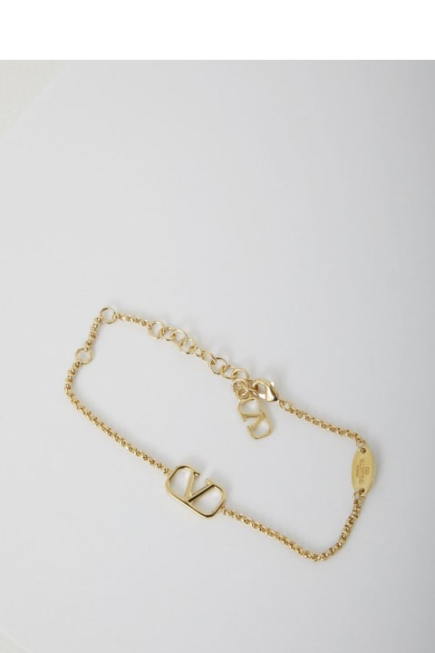 Vlogo Signature Chained Bracelet