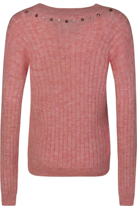 Sweaters for Women Alessandra Rich Mohair Knit V-neck Jumper