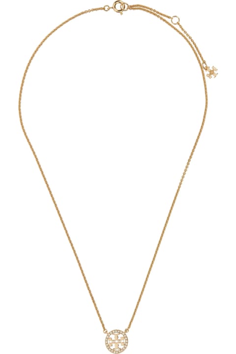Necklaces for Women Tory Burch Gold Brass Miller Necklace