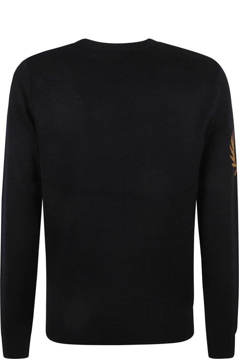 Sweaters for Men Fred Perry Round Neck Sweater