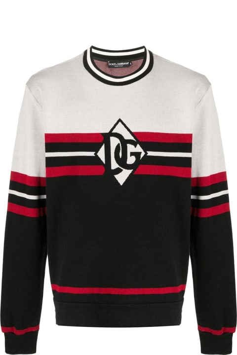 Fleeces & Tracksuits for Men Dolce & Gabbana Logo Sweater