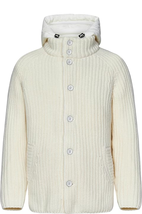 Homeware Herno Knitted Bomber Jacket