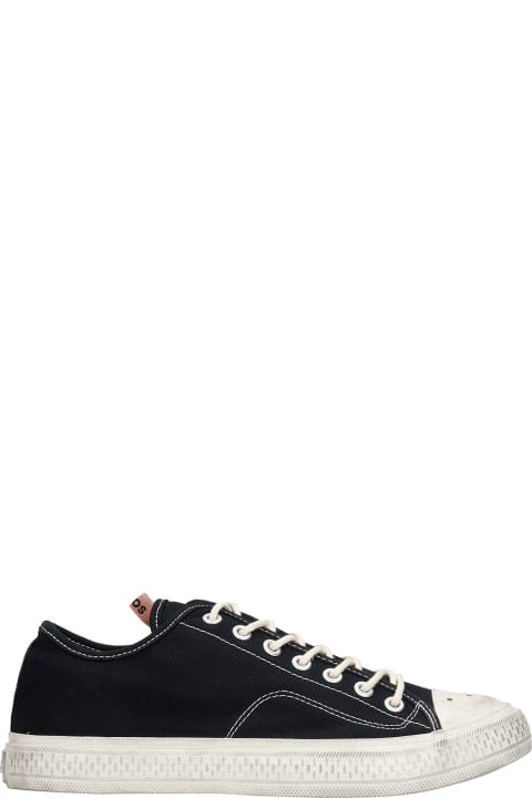 Ballow Sneakers In Black Canvas
