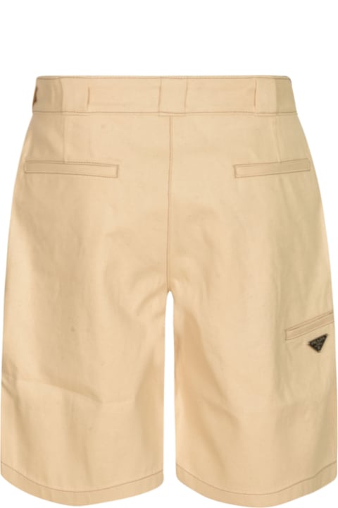 Prada Clothing for Men Prada Multi-pocket Wide Leg Shorts
